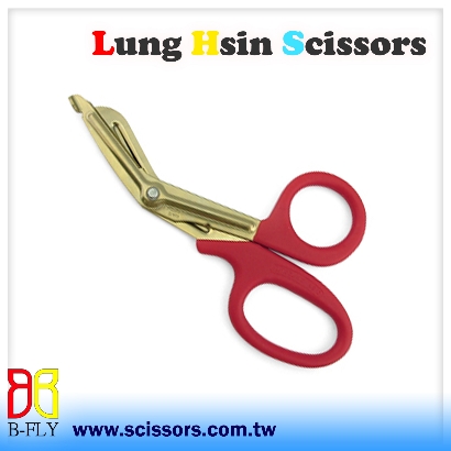Titanium Coated Scuba Diving Scissors